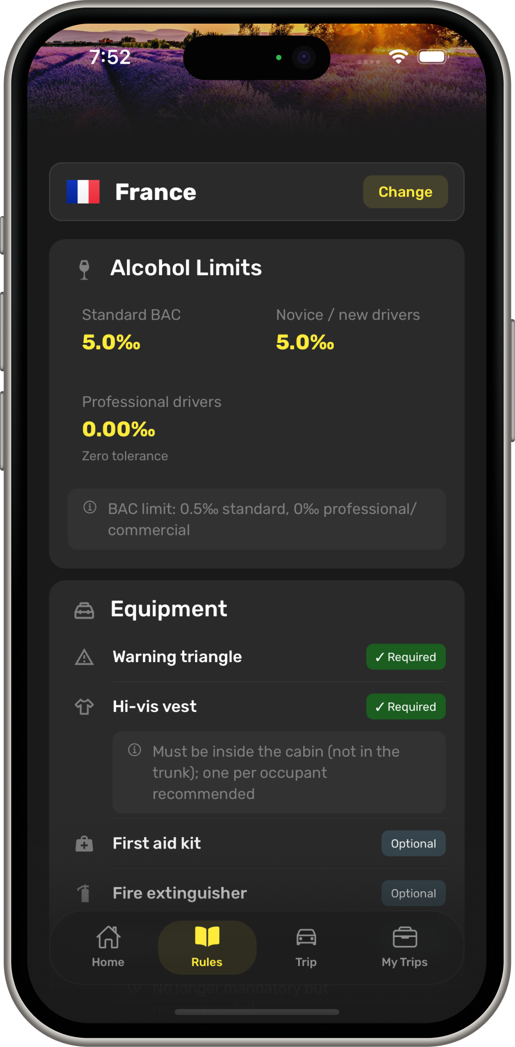 Accudriver app